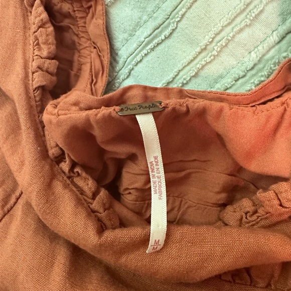 Free People Linen Baby Doll Dress - Picture 3 of 5